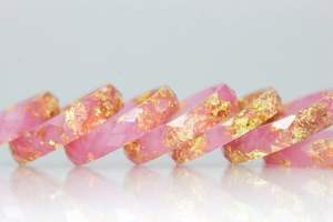 CREATIVIDAD Joyería Resina Acrílico Pulsera Brazalete Exagerado Deslumbrante Multicolor Ancho Irregular Cuadrado Acrílico Pulseras - Product Image 5