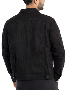 Jeans en denim pour hommes / Veste de camionneur de la meilleure qualité avec des couleurs personnalisées et un logo personnalisé Fabriqué au Pakistan - Product Image 2