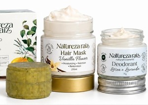 Reparación y Frescura – Barra de Champú, Crema Desodorante Natural para el Cabello - Product Image 4