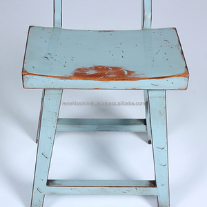 Chaise de jardin portable moderne, dimensions 45x40x80, modèle 7209, en bois d'acajou de qualité - Product Image 5