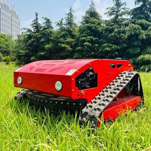 Tondeuse à gazon diesel automotrice sur chenilles sans fil, à rayon de braquage zéro, de qualité industrielle, 15 CV, agricole haute performance, télécommandée - Product Image 4