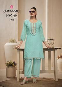 ชุดคอลเลกชั่นคอลเลกชั่นผ้าคอตตอนแนวปากีสถานแบบอินเดีย - Product Image 4