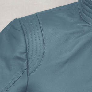 Chaqueta Bomber Casual de Cuero Vacuno Auténtico, Estilo Vintage Limitado, Cierre de Cremallera Grueso para Invierno, Chaqueta de Cuero para Hombre 2026 - Product Image 3