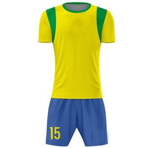 Uniformes de football de sublimation respirants à séchage rapide 2025 uniformes de football d'équipe personnalisés en polyester 100% - Product Image 1