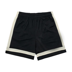 Pantalones cortos de fitness atléticos de tela de malla de alta calidad pantalones cortos de malla baloncesto poliéster gimnasio entrenamiento bolsillo pantalones cortos personalizados para hombres - Product Image 2