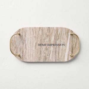 Plateau de service en forme de rectangle, fait à la main, couleur argent, moderne et non toxique, vaisselle de cuisine - Product Image 4