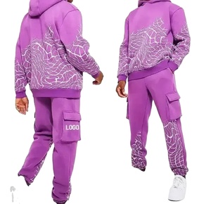 Nouveauté Design sur mesure Survêtements pour hommes Respirant Séchage rapide Imprimé gonflé Survêtement - Product Image 1