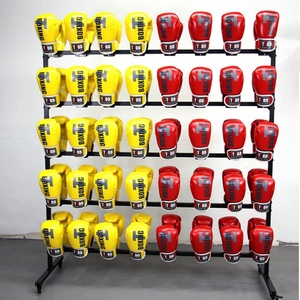 Moderno Soporte de Pared Ecológico y Portátil para Exhibir Guantes de Boxeo, 5 Niveles, Construcción Metálica, para Gimnasios y Tiendas Deportivas - Product Image 6