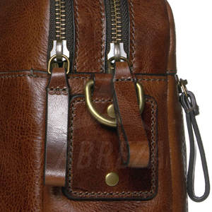 OEM Service Wholesale Price Casual Style Solid Color Genuine <b>Leather</b> High Quality Quick Dry Breathable Customized <b>Laptop</b> <b>Bag</b> - Product Image 4