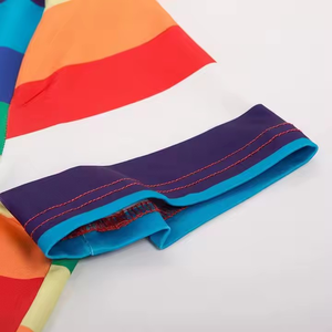 Suéter Delgado de Punto de Lana Suave con Manga Corta y Cuello Camisero con Botones, Personalizable con Logotipo, para Mujer - Product Image 2