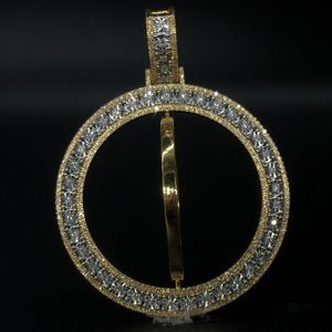 Pendentif en diamant rond en or jaune 10 carats de 2.14 carats, bijoux en forme d'étoile avec diamants de 2.14TCW - Product Image 4