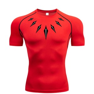Premium 3D Printed Men's Rash Guard 2025 New Customize Stylish Jogging Wear High Quality Summer Breathable Shirt - Product Image 1