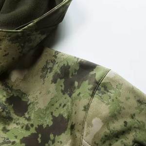 Conjunto de Sudadera con Capucha y Chaqueta Cortavientos Ligera, Ecológica y Sólida para Invierno, Ropa Deportiva Urbana para Hombre, con Logotipo Personalizado - Product Image 4