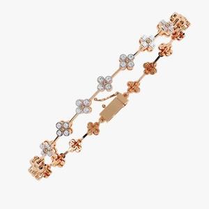 Round Cut Diamond Amazing design Moissanite <b>Bracelet</b> Diamond-Inspired Jewelry Collection for women - Product Image 3