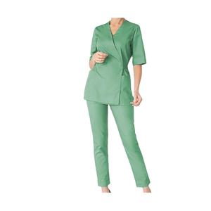 Tenue d'infirmière professionnelle confortable et tendance, uniforme de haute qualité, unisexe, pour usage hospitalier, mélange polyester-spandex, nouveau style - Product Image 1