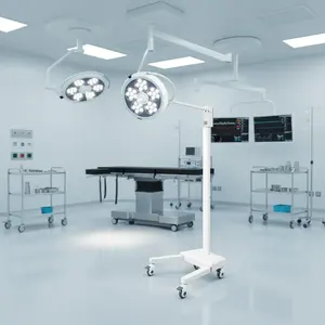 Nuova Lampada Operatoria Elettrica a LED Senza Ombra con 5 Fori, Luce per Sala Operatoria ad Alto CRI 92 per Uso Ospedaliero e Clinico - Product Image 1