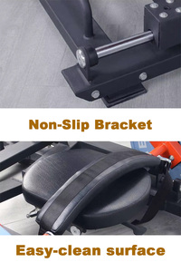 Hot bán có thể điều chỉnh tấm-nạp phòng tập thể dục huấn luyện viên <span class=keywords><strong>hip</strong></span> cầu đứng <span class=keywords><strong>hip</strong></span> đẩy trở lại extens <span class=keywords><strong>hip</strong></span> lực đẩy máy cho an toàn nhà chân - Product Image 5