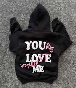 High Quality Rhinestone mens hoodie hoodie for men Custom Logo Oversized Streetwear Pullover Winter <b>Warm</b> <b>Fleece</b> Fashion Trend - Product Image 3