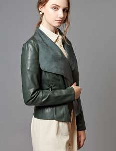 Veste en cuir pour femmes de qualité supérieure, vente en gros, durable, de haute qualité, sur mesure pour un style quotidien - Product Image 4