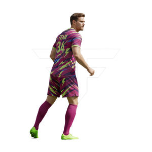 New Style Football <b>Training</b> Soccer Jersey Custom Logo Uniform <b>Socks</b> Pakistan Made Best Quality Soccer Uniform Set 100% Polyester - Product Image 3