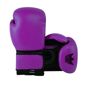 Guantes Profesionales de Boxeo Tailandés para Adultos, 10oz, Material de Cuero PU, para Jóvenes Entrenadores y Boxeadores de MMA - Product Image 1
