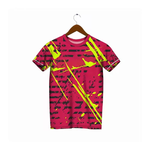 Camiseta de algodón 100% de alta calidad para hombre, ropa de calle por sublimación, camiseta gráfica ajustada 280 GSM con estampado personalizado para hombre - Product Image 2