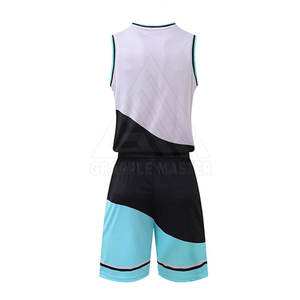 Meilleures ventes, Ensemble d'uniformes de basket-ball pour hommes, Uniforme d'entraînement de basket-ball avec logo personnalisé - Product Image 2