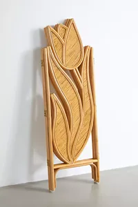 ฉากกั้นห้องดอกทิวลิปแบบ3แผงสำหรับในร่มฉากกั้นห้องหวายพับได้สำหรับตกแต่งฉากกั้นห้อง - Product Image 6