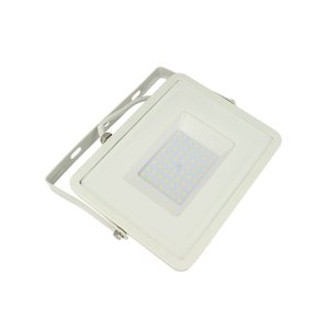 LED luce di inondazione 50W IP65 bianco Super sottile 28mm bianco alloggiamento Samsung 5 anni di garanzia SKU-21410-illuminazione/ - Product Image 5