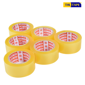 Cinta autoadhesiva Jumbo BOPP al por mayor de fábrica, opciones marrones transparentes, acrílico activado por agua de fusión en caliente para sellado de cartón - Product Image 4