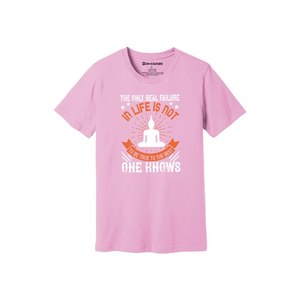 Camiseta de algodón 100% con estampado de temas de Buda, estilo informal, 12 opciones de color, 160-180, colocación de diseño personalizable GSM pesado - Product Image 5