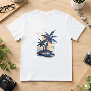 T-Shirt Oversize Unisex di Alta Qualità 210GSM 100% Cotone - Stile Casual Vestibilità Compressa Stampa Serigrafica e DTG - Product Image 1