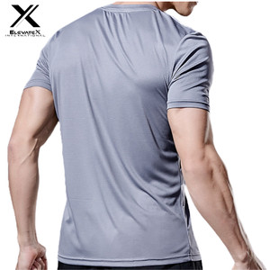 T-shirt Homme Décontracté Tendance en Jersey 100% Respirant Coupe Sportive Manches Courtes Séchage Rapide Personnalisable Couleur Logo Haute Qualité - Product Image 2