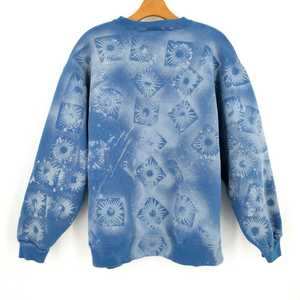 Poids lourd 100% coton automne saison imprimé en gros Sublimation sweat femmes surdimensionné à manches longues sweat - Product Image 4