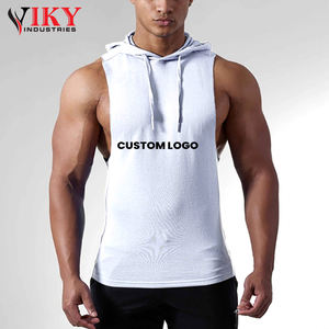 Venta al por mayor y al por menor de ropa de gimnasio, fitness y entrenamiento: Camiseta sin mangas con gráfico personalizado, chaleco sin mangas para hombre, camiseta, sudadera con capucha amarilla - Product Image 5