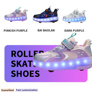 <span class=keywords><strong>OEM</strong></span>/<span class=keywords><strong>ODM</strong></span> Kinder-Rollschuhe mit Zwei Rädern und Abnehmbaren Blinkenden LED-Rollschuh-Sneaker mit Beleuchtung - Product Image 3
