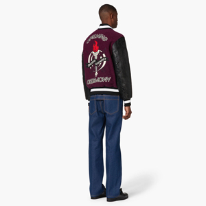 Chaqueta de algodón con cuello levantado abotonada para hombre de último diseño de calle, chaqueta universitaria larga y fina con nuevo revestimiento de invierno - Product Image 4