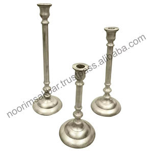 Modern High Quality Home Outdoor <b>Candle</b> Stand <b>Copper</b> Metal Aluminium High-Grade Glass Pillar <b>Candle</b> <b>Holder</b> for Wedding Religious - Product Image 6