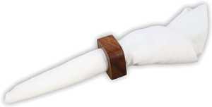 Rond de serviette en bois de concepteur attrayant décoration de vaisselle de table pour restaurant et hôtel fabriqué à partir de matériaux de qualité - Product Image 4