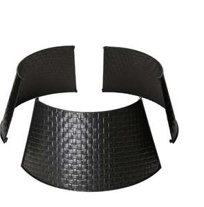 Collar de árbol de metal negro personalizado al por mayor, decoración elegante inspirada en la Navidad, soporte para árbol, decoración para el hogar, Año Nuevo, fiesta de Navidad - Product Image 4