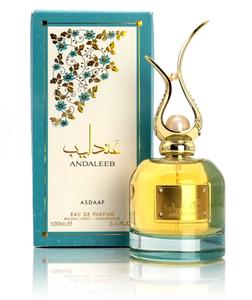 Perfume andaleeb eau de 100 ml por asdaf, perfume árabe de longa duração