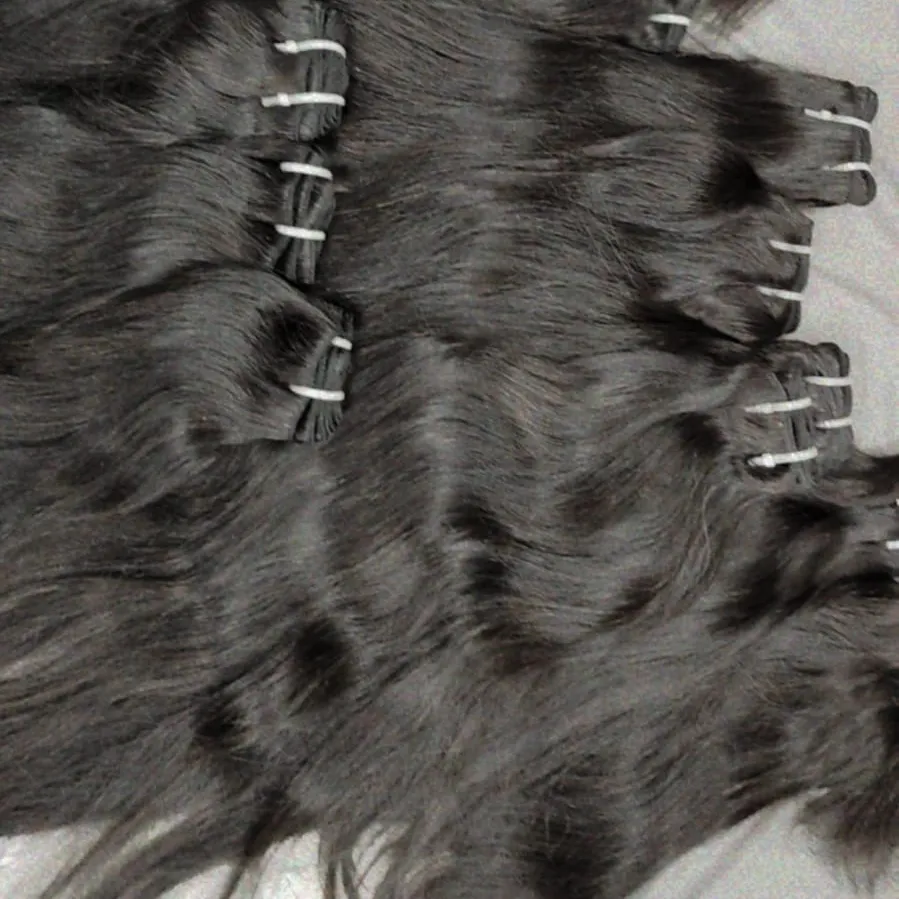 Tissage de cheveux indiens Pure Remy Temple Indian Hair Orientalのバンドル