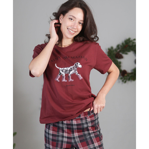 ชุดชุดนอนผ้าฝ้ายระบายอากาศลายสัตว์สำหรับผู้หญิงกางเกงจัมเปอร์เอวยางยืดสำหรับใส่ได้ทุกวันไซส์ XL ฤดูใบไม้ผลิฤดูร้อน - Product Image 2