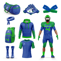 Conjuntos de uniformes de fútbol americano de diseño personalizado para adultos y jóvenes Paquete de sublimación transpirable de talla grande oferta