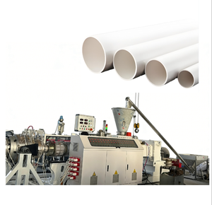 Máquina Automática <span class=keywords><strong>de</strong></span> Alta Producción <span class=keywords><strong>para</strong></span> Fabricar Tuberías <span class=keywords><strong>de</strong></span> <span class=keywords><strong>PVC</strong></span>, Línea <span class=keywords><strong>de</strong></span> Extrusión <span class=keywords><strong>de</strong></span> Plástico <span class=keywords><strong>para</strong></span> Tuberías <span class=keywords><strong>de</strong></span> Agua Duraderas, Motor <span class=keywords><strong>de</strong></span> Tornillo Principal, Caja <span class=keywords><strong>de</strong></span> Cambios, Motor - Product Image 1