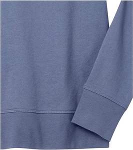 เสื้อสเวตเชิ้ตผู้ชายผ้าฝ้ายฟลีซ คอกลม ทรงหลวม แห้งเร็ว สีพื้น สำหรับผู้ชาย - Product Image 6