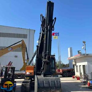 Excavatrice sur chenilles Hyundai 220LC-9S de fabrication coréenne, 25 tonnes, godet de travail, nouvelle machinerie de construction, moteur populaire, occasion à vendre - Product Image 2