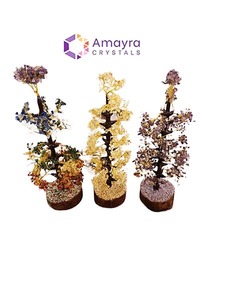 Seven Chakra Stone and <b>tree</b> sets <b>Crystal</b> Supplies Spiritual Gift Chakra Stones for Healing Wholesale Amayra <b>Crystals</b> Exports - Product Image 4