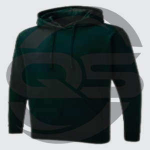 100% Polyester Oversize Puffer Hoodie Streetwear Pull Blanc avec Tissu Tricoté Respirant Col À Capuche pour L'hiver Printemps - Product Image 6