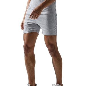 Novedad, Pantalones Cortos Deportivos Personalizados para Hombre, Lisos, 100% Poliéster, Elásticos, para Verano, Gimnasio y Entrenamiento - Product Image 1